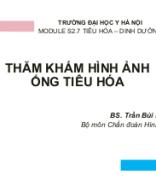 Lec 5 Thăm khám hình ảnh ống tiêu hóa (chỉnh sửa lại).pptx