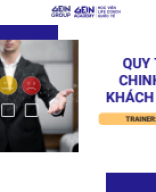 QUY TRÌNH CHINH PHỤC KHÁCH HÀNG LẺ 