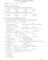 Tiếng Anh 8 ISW_Unit 1 Test.docx