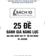 SÁCH ĐGNL 25 đề ôn thi Đánh Giá Năng Lực , ĐHQG TP.HCM.pdf