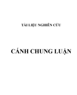 236 - TVTT0000243 - Cánh Chung Luận - Tài Liệu Nghiên Cứu.pdf