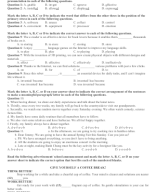 Grade 10- Unit 5- Test 2 - HS.doc