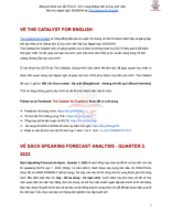 SAMPLE SPEAKING QUÝ 2 BY THE CATALYST FOR ENGLISH