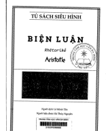 110 - TVTT0002521 - Biện Luận - Tác Phẩm Triết Học Kinh Điển - Aristotle - Lê Minh Tân - Đà Nẵng.pdf