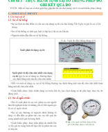 CHỦ ĐỀ 3 - THỰC HÀNH TÍNH SAI SỐ TRONG PHÉP ĐO. GHI KẾT QUẢ ĐO - GV.docx