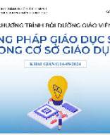 ND1-Tổng quan giáo dục STEM và Phương pháp giảng dạy STEM.pptx