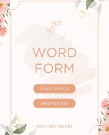 Word Formation Chuyên Anh Tp.HCM 3000 sentences - Answer Keys.docx