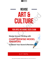 Revise Art & Culture  of For UPSC IAS 2025 Mains Exam.pdf