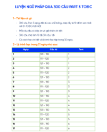 Luyện ngữ pháp thông qua 300 câu Part 5 TOEIC.pdf