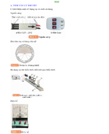 BÀI 1 NHẬN BIẾT MỘT SỐ DỤNG CỤ, HÓA CHẤT. THUYẾT TRÌNH MỘT VẤN ĐỀ KHOA HỌC.docx