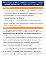 1. DEFINITION, SCOPE OF COMMUNITY PHARMACY, ROLES AND RESPONSIBILITIES OF COMMUNITY PHARMACIST.pdf