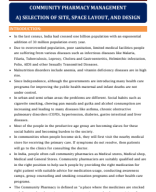 2. COMMUNITY PHARMACY MANAGEMENT - SELECTION OF SITE, SPACE LAYOUT AND DESIGN.pdf