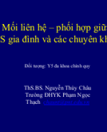 [ĐÌNH NOTE][MỐI LIÊN HỆ BSGĐ VÀ CÁC CHUYÊN KHOA].pptx