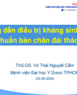 B6.3. Hướng dẫn điều trị kháng sinh loét nhiễm trùng bàn chân đái tháo đường_DS Cẩm.pptx.pdf