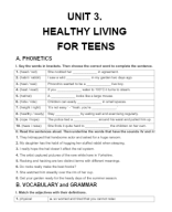 3. UNIT 3. HEALTHY LIVING FOR TEENS.docx