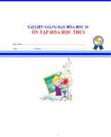 CHƯƠNG 0. ÔN TẬP HÓA HỌC THCS - (Bản Học Sinh).docx