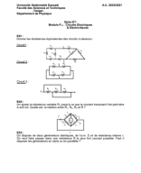 °FST TANGER TD Circuits Electriques & Electroniques 20-21.pdf