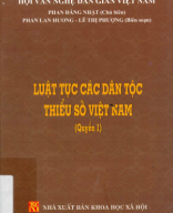 340.525 97_Luật tục các dân tộc thiểu số Việt Nam (Quyển 1).pdf