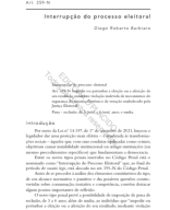 Diego Roberto Barbiero. Art. 359-N- Interrupção do processo eleitoral. In- Diego Nunes (org.). Crimes contra o estado democrático de direito.pdf