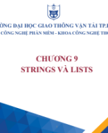 C9 - Strings và Lists.pdf