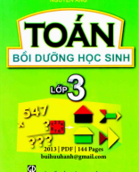 Toán Bồi Dưỡng Học Sinh Lớp 3 (NXB Giáo Dục 2013) - Nguyễn Áng, 144 Trang.pdf