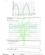 Math P12 Oct/Nov 2024 - Crack A Level