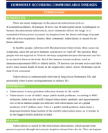 16. COMMONLY OCCURRING COMMUNICABLE DISEASES - TUBERCULOSIS.pdf