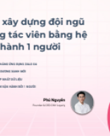 Buổi 3 | Chiến lược xây dựng đội ngũ 10.000 CTV bằng hệ thống vận hành 1 người .pdf