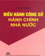 Giáo trình điều hành công sở hành chính nhà nước.pdf