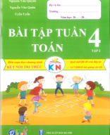 BÀI TẬP TUẦN TOÁN LỚP 4 TẬP 2 KẾT NỐI TRI THỨC NGUYỄN VĂN QUYỀN.pdf