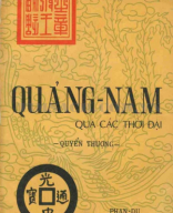 A 959.7 Quảng Nam Qua Các Thời Đại Quyển Thượng (NXB Thời Mới 1974) - Phan Du, 351 Trang.pdf