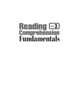 Reading Comprehension Fundamentals, Grade 3.pdf