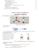 Chủ đề 2. ACETIC ACID (FILE GV).doc