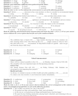 Grade 10 Unit 2- test 2.doc