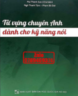 demo Từ Vựng Chuyên Anh Dành Cho Kỹ Năng Nói.pdf