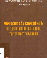 398.095 974 9_Văn nghệ dân gian xứ Huế-Hò đối đáp nam nữ, giai thoại hò, truyện trạng Nguyễn Kinh.pdf