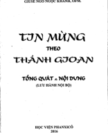 226.5 - TVTT0002625 - Tin Mừng Theo Thánh Gioan - Tổng Quát Và Nội Dung - Ngô Ngọc Khanh - Học Viện Phanxicô.pdf