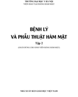 Bệnh lý và phẫu thuật hàm mặt - Tập 2.pdf