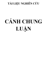 236.9 - TVTT0000674 - Cánh Chung Luận - Tài Liệu Nghiên Cứu - Nhiều Tác Giả.pdf