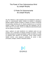 O Poder Do Subconsciente  de Joseph Murphy.pdf