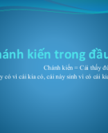 Chánh kiến trong đầu tư.pptx