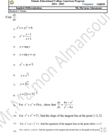 Implicit Differentiation worksheet .pdf