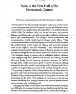 Satish Chandra_India in the First Half of Seventeenth Century