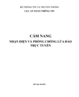 000 - TVTT0002533 - Cẩm Nang Nhận Diện Và Phòng Chống Lừa Đảo Trực Tuyến - Bộ Thông Tin Và Truyền Thông - Cục An Toàn Thông Tin - Hà Nội.pdf