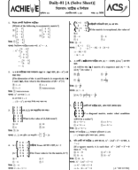 Matrices Varsity  Daily MCQ (Set-A)-With Solve.pdf