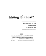 259 - TVTT0001266 - Không Lối Thoát - Săn Sóc Mục Vụ Cho Những Người Li Dị Và Tái Hôn - Bernard Haring - Paul.pdf