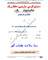 Sindhi Lazmi Tewelve 12th Class Notes By Abdul Hai Soomro_urdukutabkhanapk.blogspot.pdf