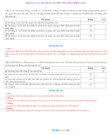 PHẦN II CÂU HỎI ĐÚNG SAI - ĐIỀU HÒA BIỂU HIỆN GENE - GV.docx