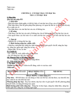 Giáo án 5 hoạt động PTNL - Toán 9 - Đại Số (Cả năm - 3 cột).pdf