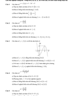 10 câu - Lý thuyết về tính đơn điệu, cực trị của hàm số cho trước.pdf